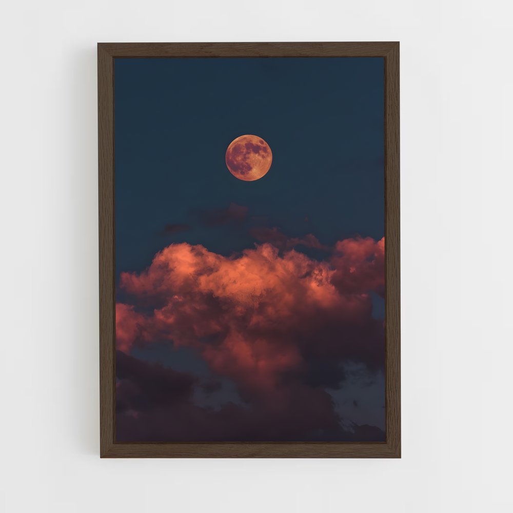 Poster magnifique de l'éclipse lunaire – affiche Univers (vue 5)